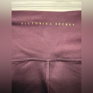 Victoria's Secret Classic Burgundy Leggings Size 12